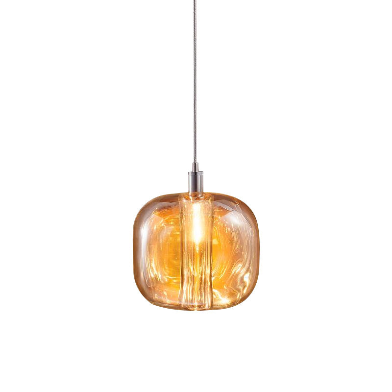 Isabelle Postmodern Blown Glass LED Pendant Light