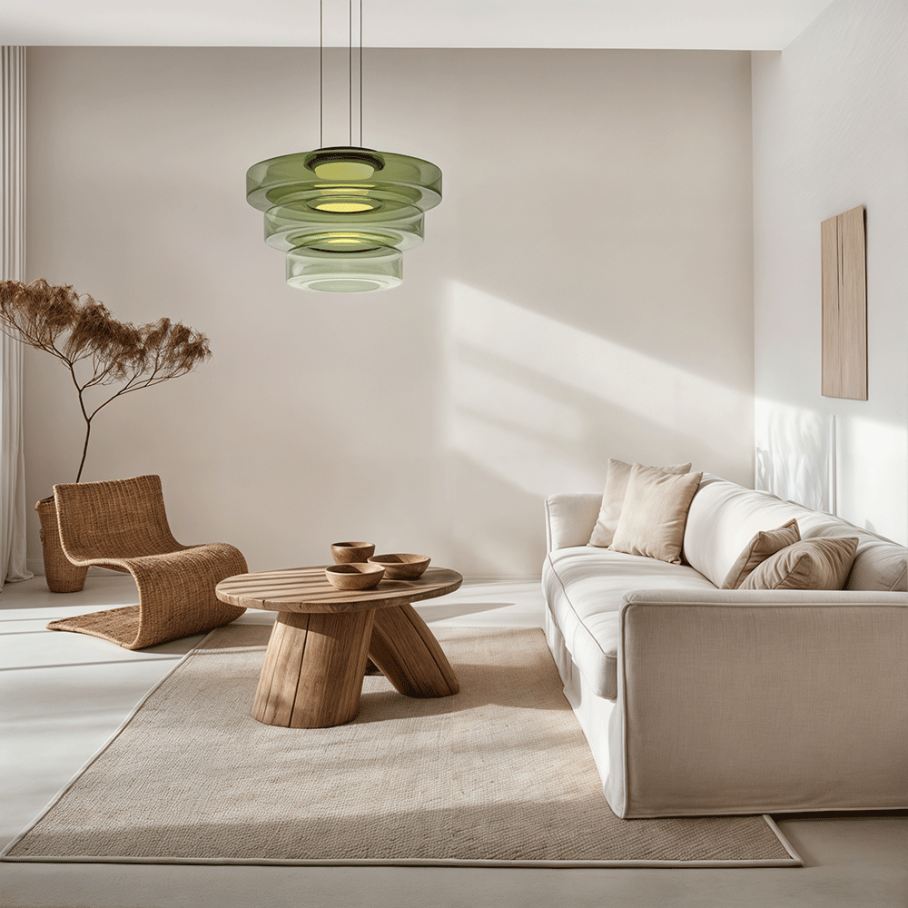 Juliette Scandinavian Glass Pendant Light