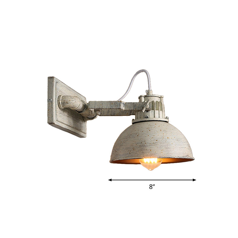 Elara Adjustable Dome Wall Sconce Light