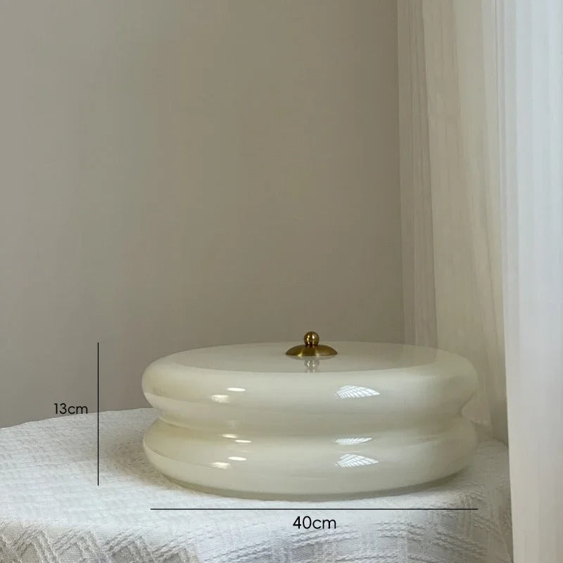 Astrid Modern Frosted Art Glass Sconce