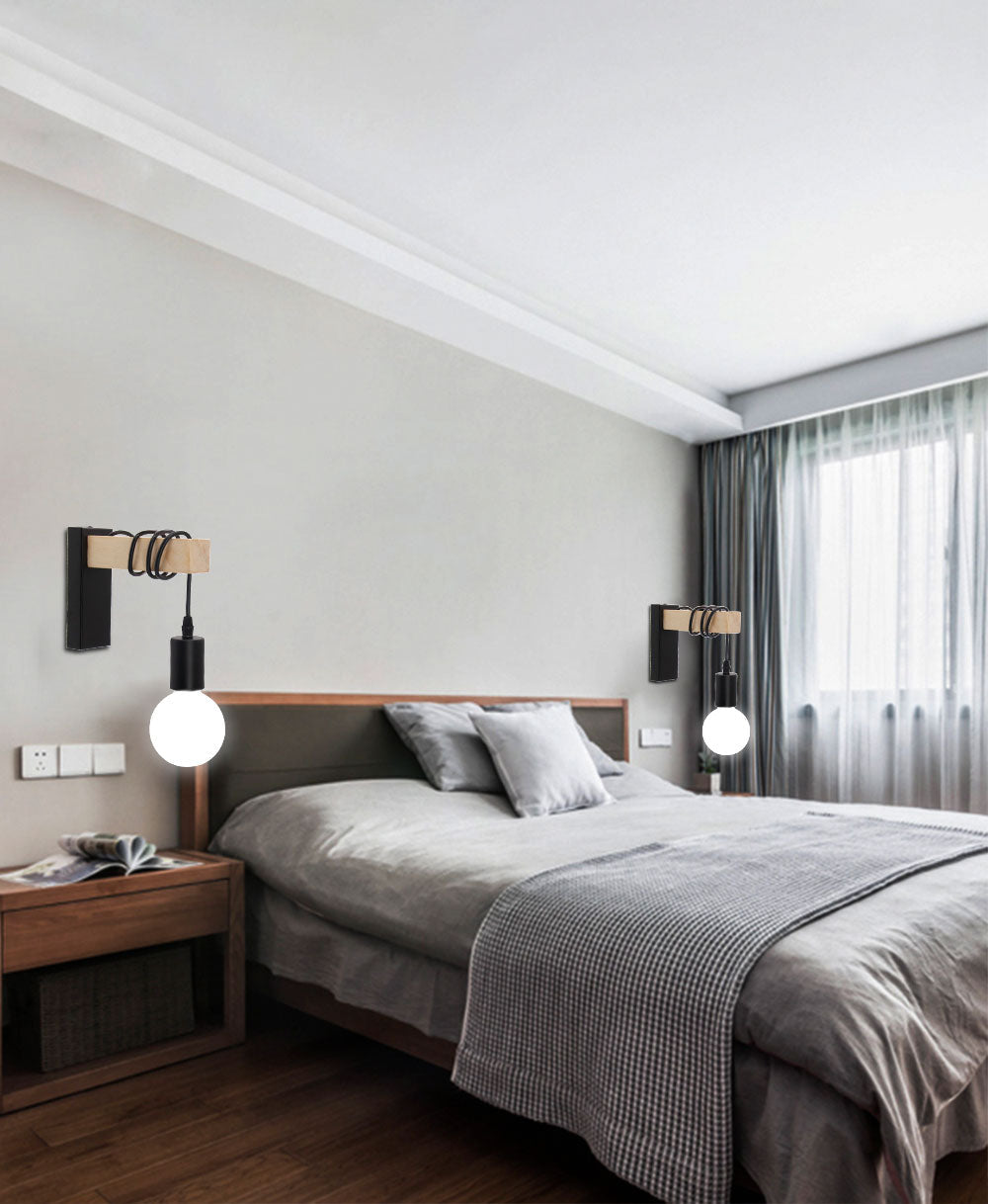 Élise Big Bob Hanging Bulb Wall Lamp