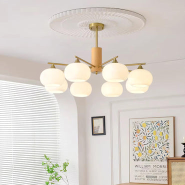 Elodie Gino Glass Chandelier