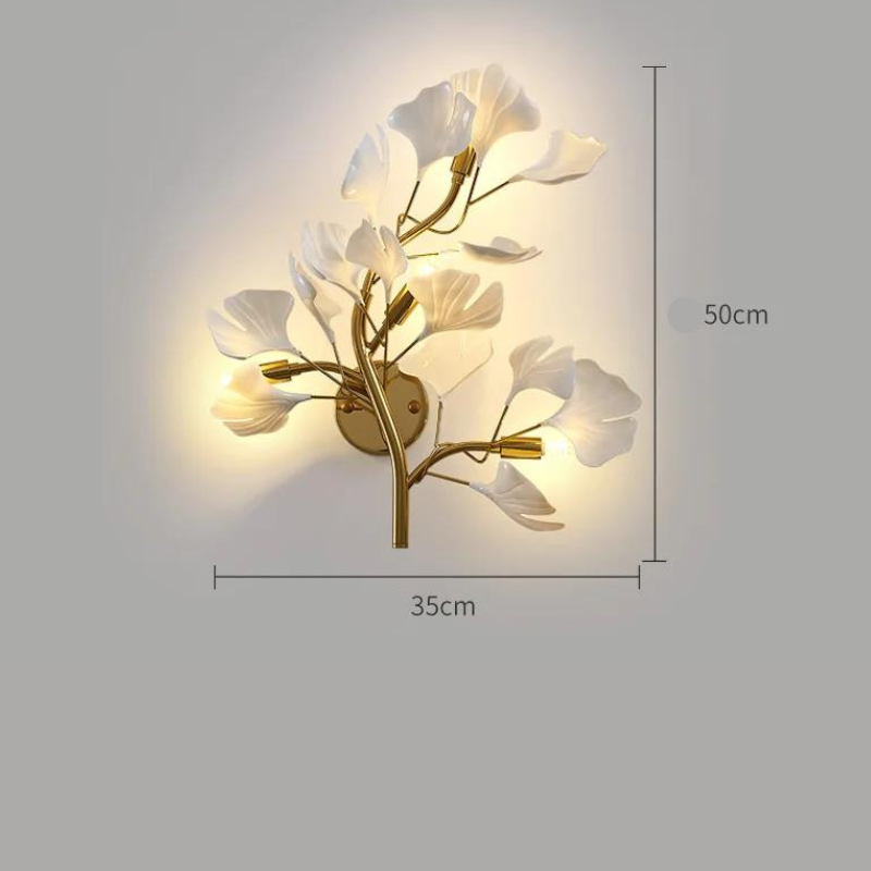 Joséphine Leaf Wall Lamp