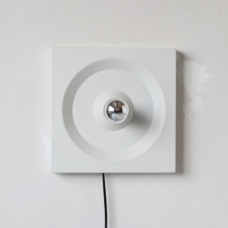 Camille Retro Square Space Age LED Wall Lamp
