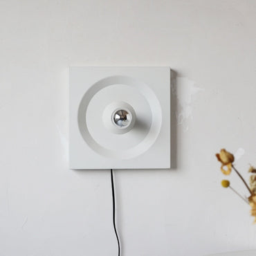 Camille Retro Square Space Age LED Wall Lamp