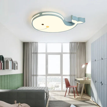 Sophie Modern Whale LED Ceiling Lamp Kids Room Creative Light