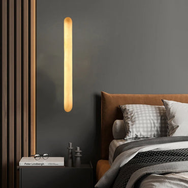 Colette Marble Wall Lamp Copper Sconce Minimalist Light