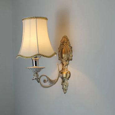 Margaux European Vintage Iron Candlestick Wall Lamp