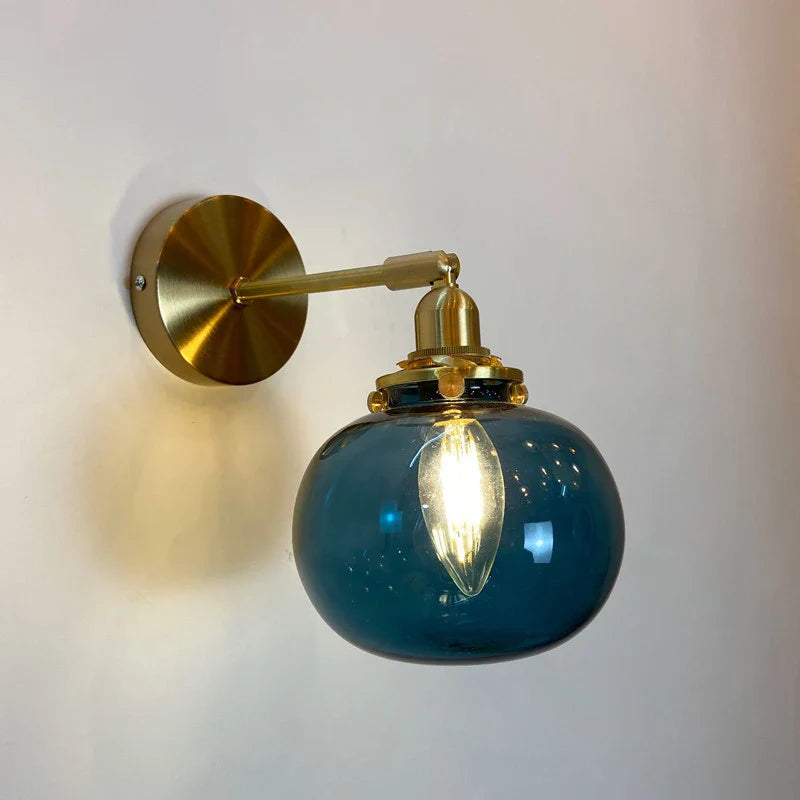 Orla Glass Wall Lamp – Modern Minimalist Elegance