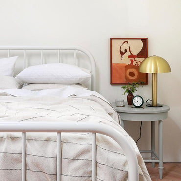 Céleste Mushroom Table Lamp with Sculptural Metal Design
