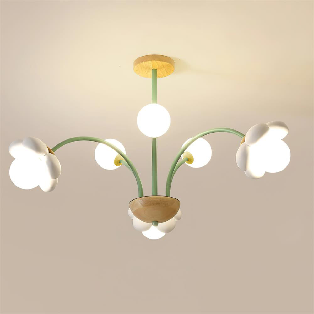 Elodie Sika Flower Chandelier