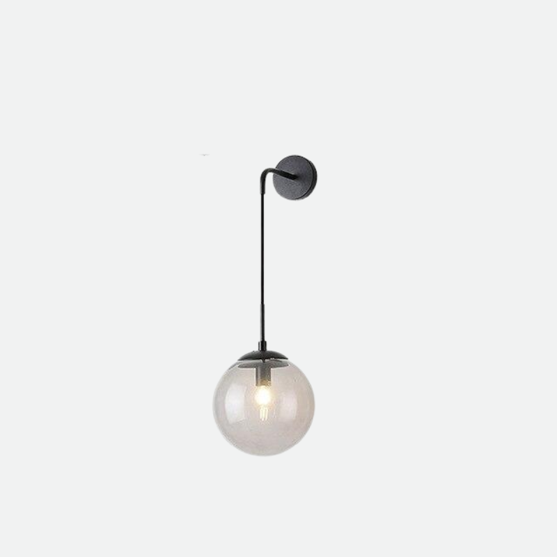 Amélie Hanging Glass Globe Wall Sconce
