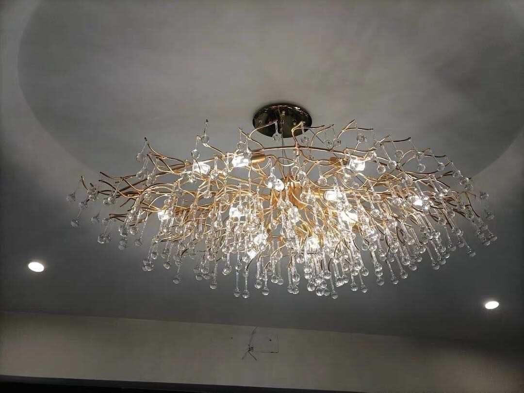 Noémie Waterdrop Luxury Crystal Chandelier