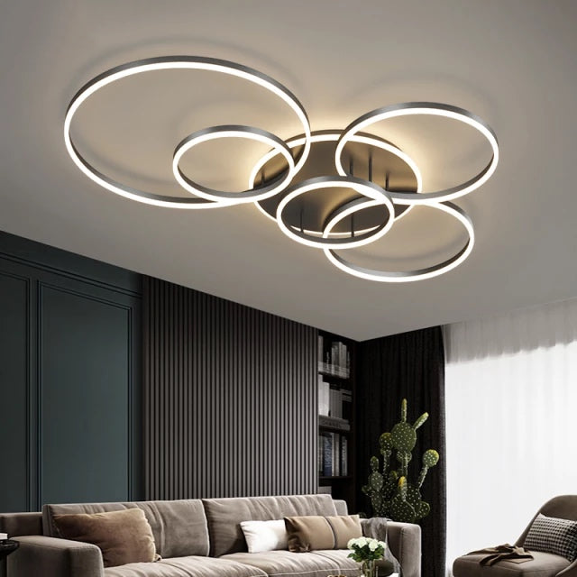Sylvie Modern Ripple Pendant Light
