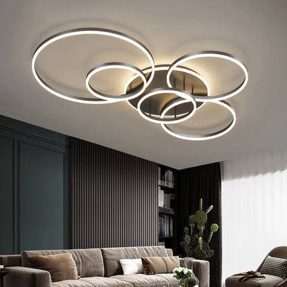 Sylvie Modern Ripple Pendant Light