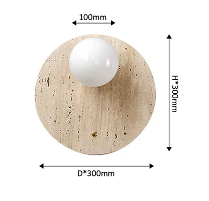 Celeste Stone Wall Lamp