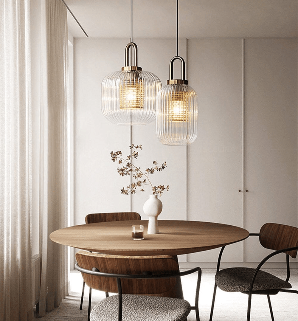 Amélie St Pauls Fluted Glass Pendant Light