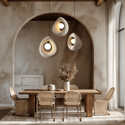Hana Wabi Sabi Zen Pendant Light
