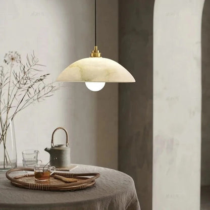 Sophie Inigo Marble Alabaster Pendant Light