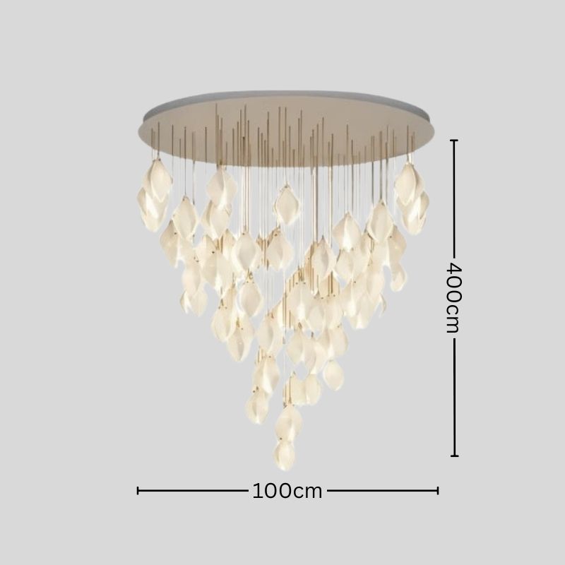 Elena Clara Petal Chandelier