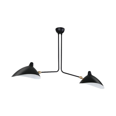 Élise Modern Metal Duckbill Hanging Lamp 2/3/5 Lights Black