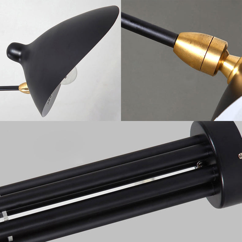 Élise Modern Metal Duckbill Hanging Lamp 2/3/5 Lights Black