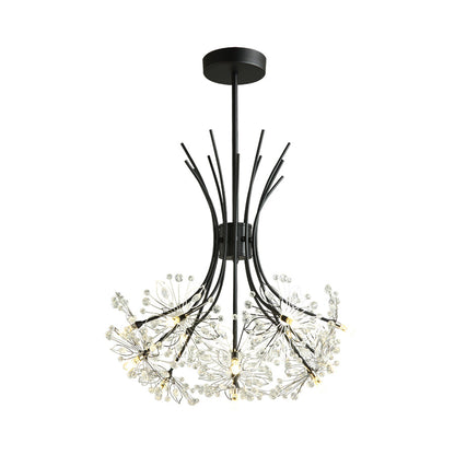Lucie Crystal Bouquet Chandelier Modern 13/19 Lights