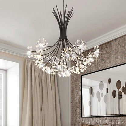 Lucie Crystal Bouquet Chandelier Modern 13/19 Lights