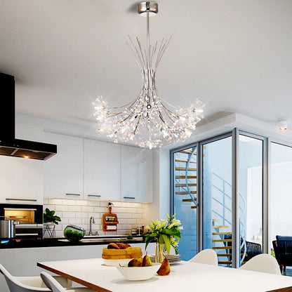 Lucie Crystal Bouquet Chandelier Modern 13/19 Lights