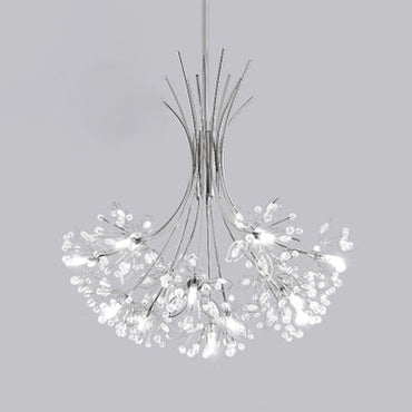 Lucie Crystal Bouquet Chandelier Modern 13/19 Lights