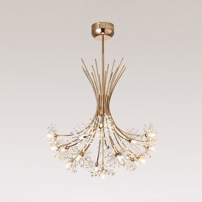 Lucie Crystal Bouquet Chandelier Modern 13/19 Lights