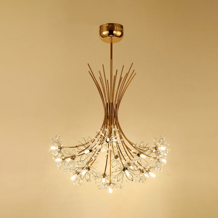 Lucie Crystal Bouquet Chandelier Modern 13/19 Lights