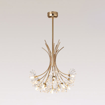 Lucie Crystal Bouquet Chandelier Modern 13/19 Lights