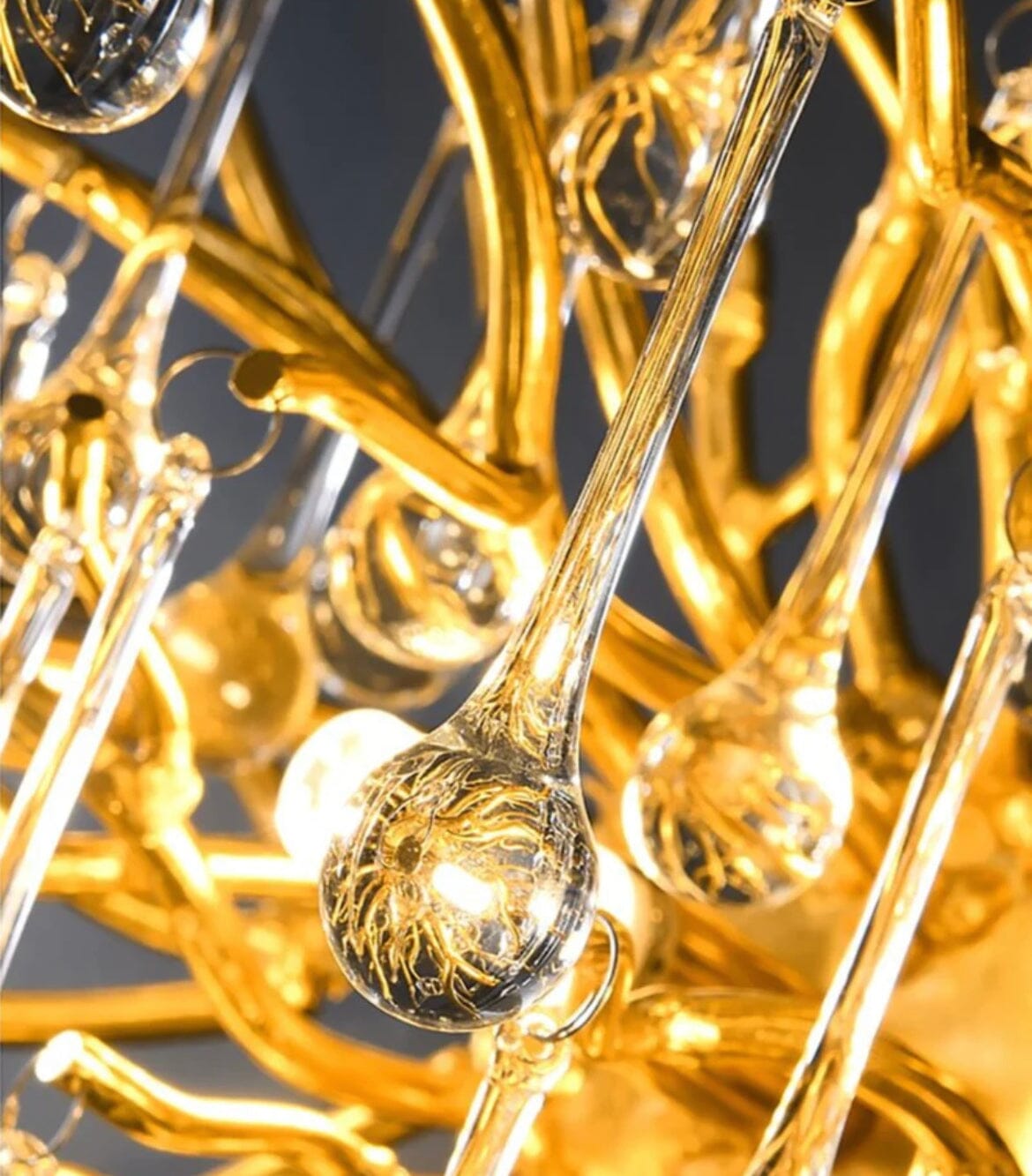 Noémie Waterdrop Luxury Crystal Chandelier