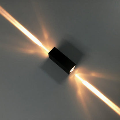 Sophie Black Rectangular LED Wall Sconce Light