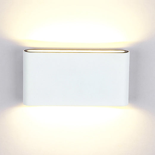 Isabelle Rectangular Wall Washer Lamp – LED Aluminum, 4.5"–7"