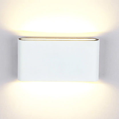Isabelle Rectangular Wall Washer Lamp – LED Aluminum, 4.5"–7"