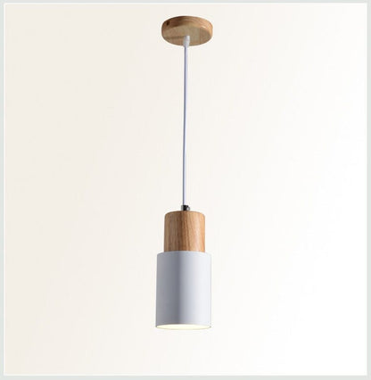 Amélie Handcrafted Oak Pendant Light