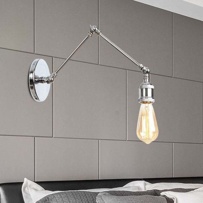Alden Industrial Swing Arm Wall Sconce