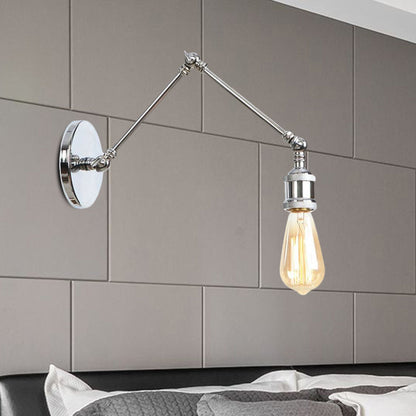 Alden Industrial Swing Arm Wall Sconce