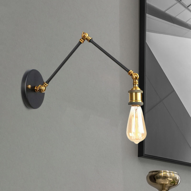 Alden Industrial Swing Arm Wall Sconce