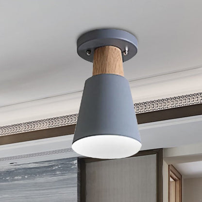 Élodie Modern Conic Semi Flush Ceiling Light