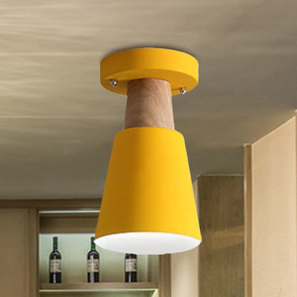 Élodie Modern Conic Semi Flush Ceiling Light