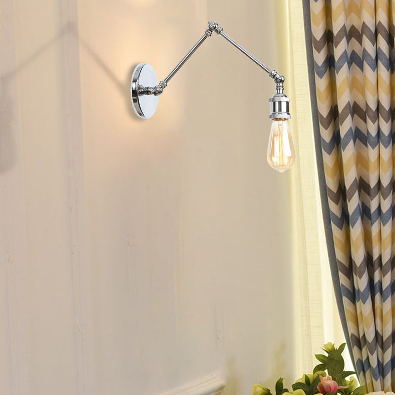 Alden Industrial Swing Arm Wall Sconce