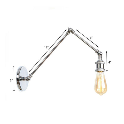 Alden Industrial Swing Arm Wall Sconce