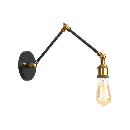Alden Industrial Swing Arm Wall Sconce