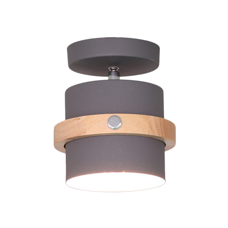 Anaïs Rotating Barrel Semi Flush Ceiling Light