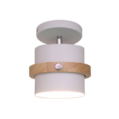 Anaïs Rotating Barrel Semi Flush Ceiling Light