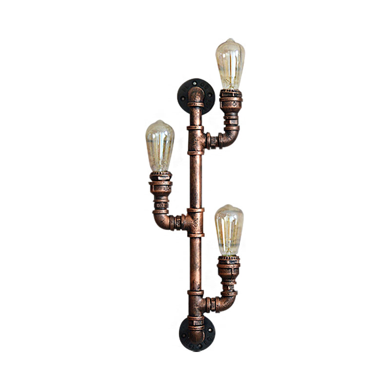 Ronan Industrial Water Pipe Wall Sconce