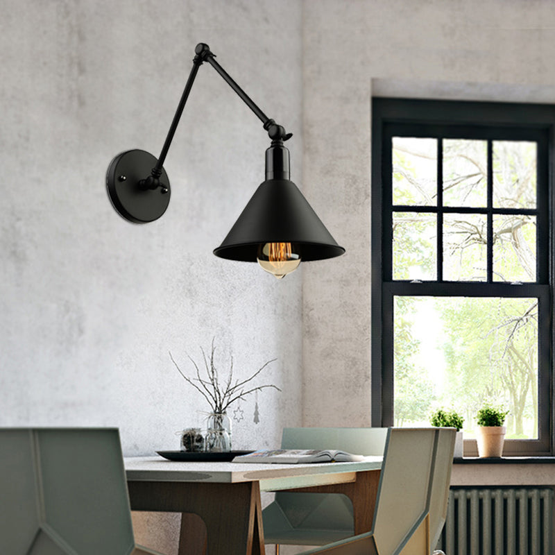 Ethan Loft-Style Swing Arm Wall Sconce